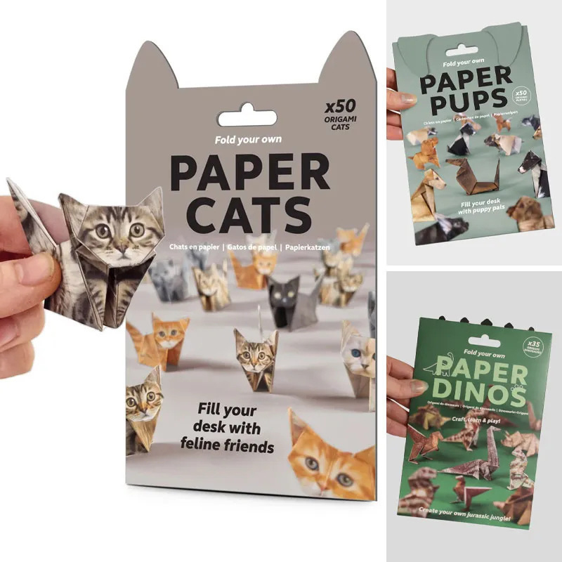Art Craft Dinosaurs - Kertas Origami DIY Kreatif 50 Lembar