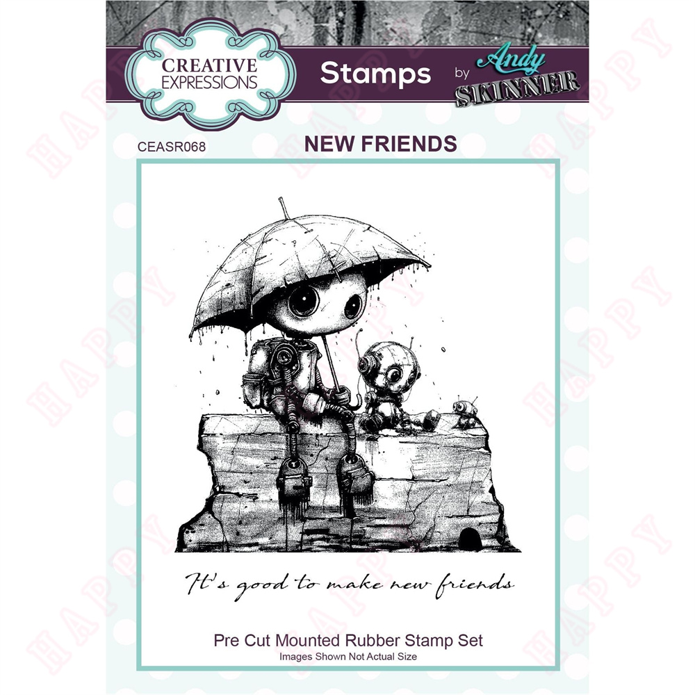 Art Craft Umbrella - 2024 baru cap teman stempel silikon