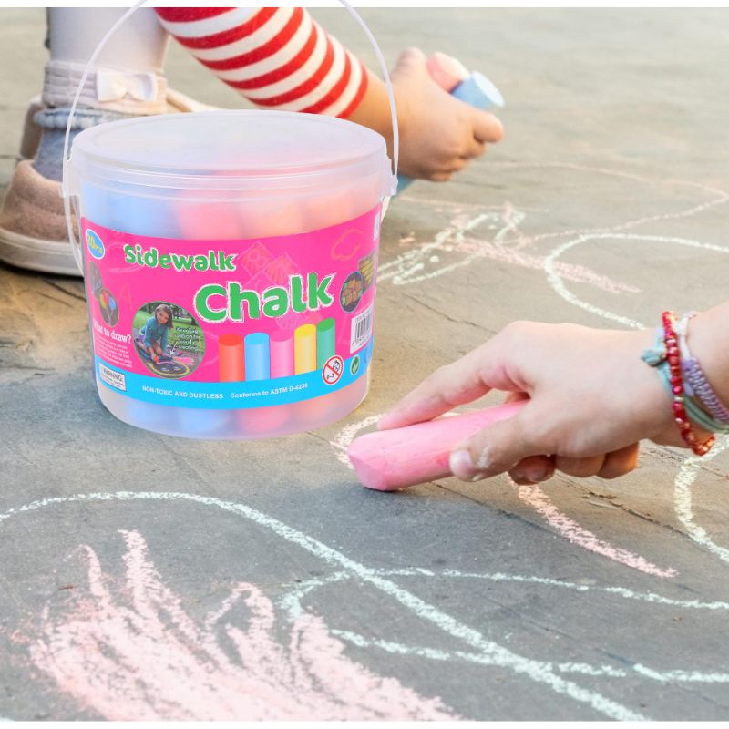 Art Craft Jumbo - Kapur Warna Trotoar Jumbo yang Dapat