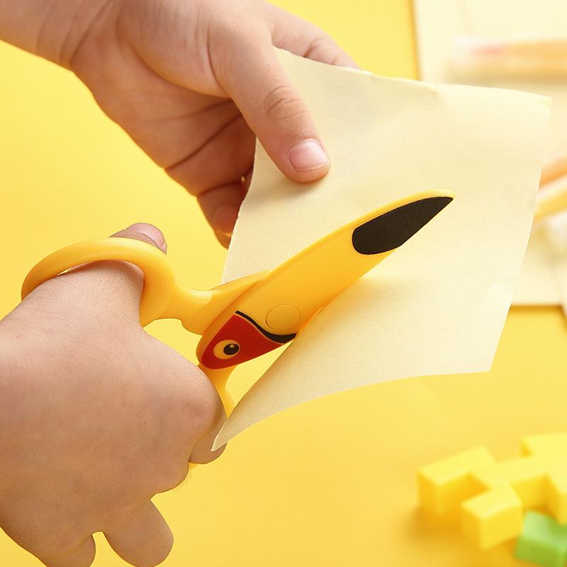 Art Craft For Preschool - 3 Buah Gunting Plastik Anak-anak Gunting