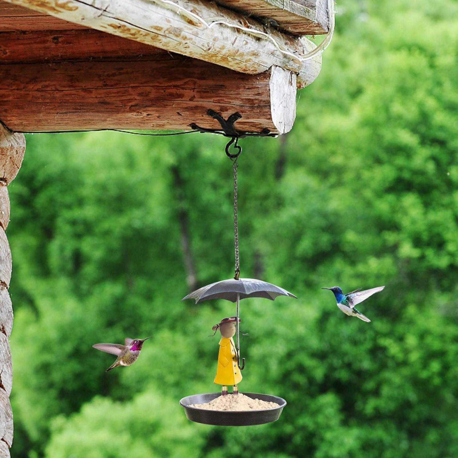 Art Craft Umbrella - Payung Dekoratif Pengumpan Burung Bentuk Gadis,