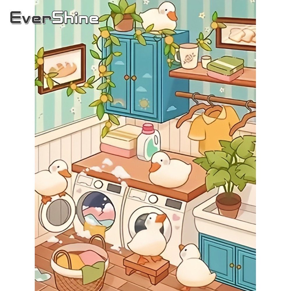 Art Craft Duck - EverShine DIY hobi lukisan berlian pohon