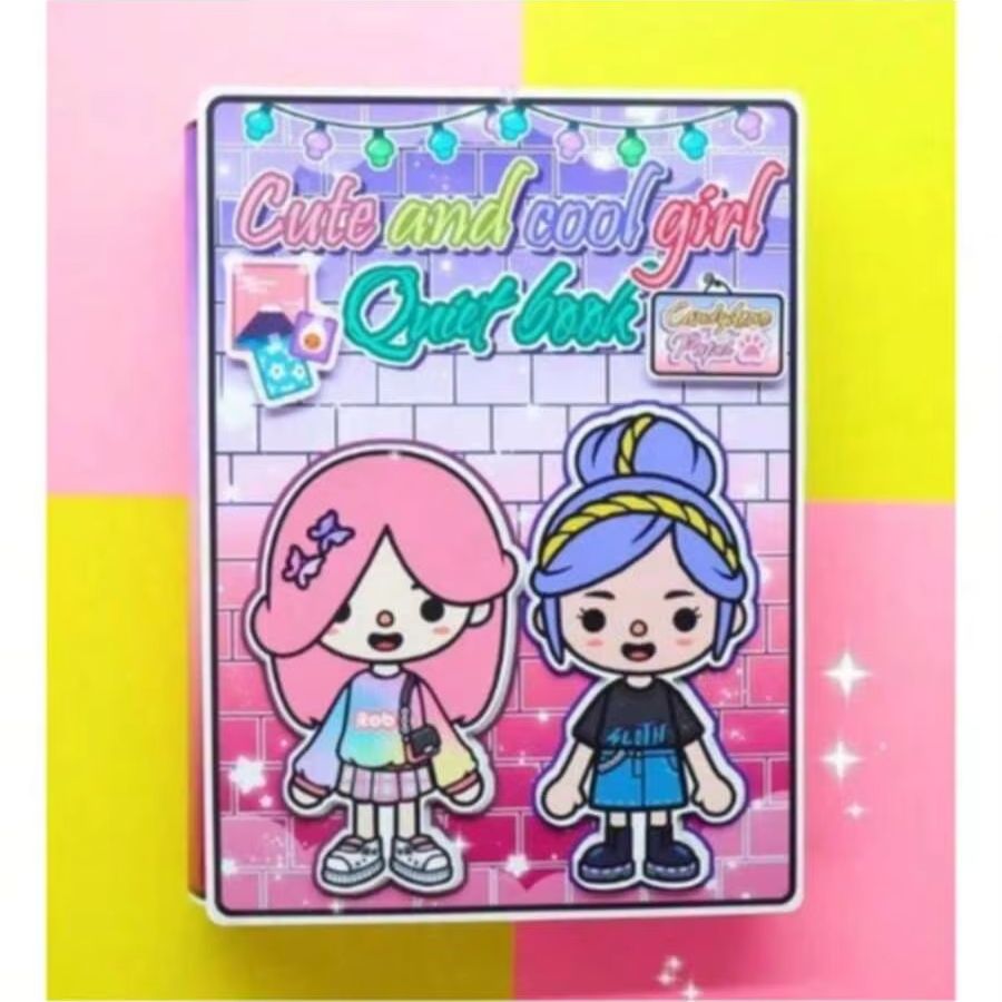 Art Craft For 3 Year Old - Kit Kerajinan Stiker DIY Bertema Boneka