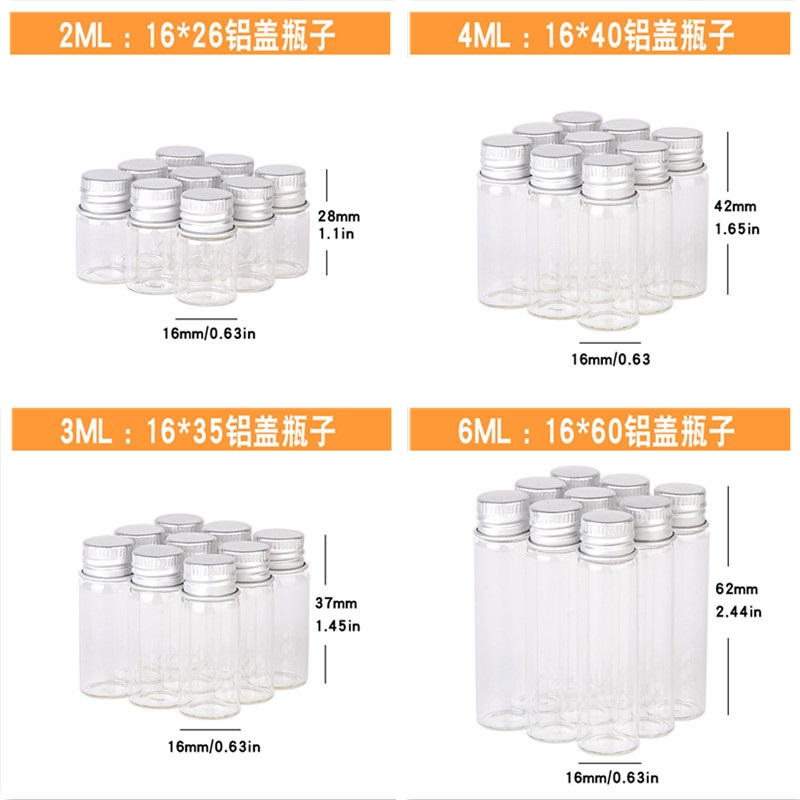 Art Craft Zoo - 400 Buah 2Ml 4Ml 6Ml Botol