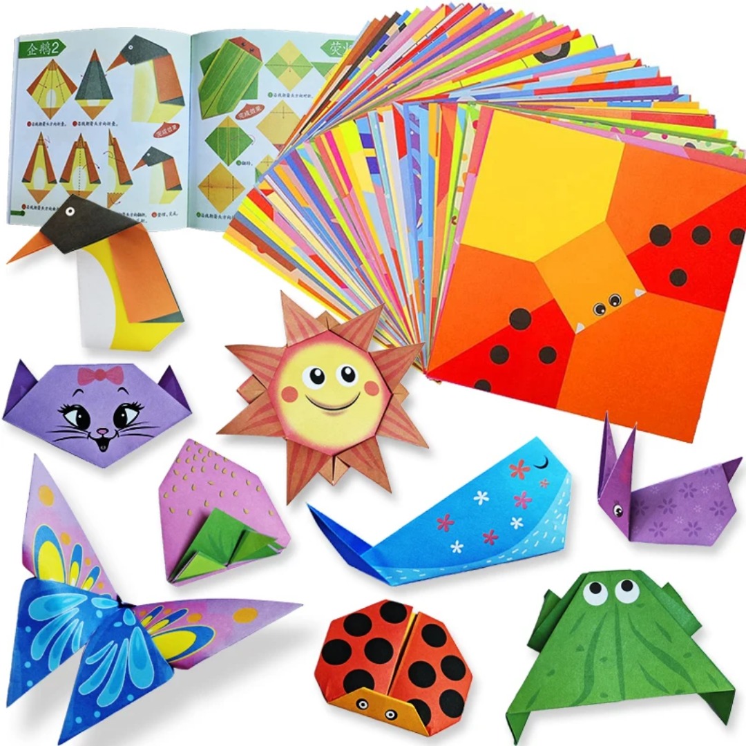 Art Craft For 3 Year Old - Kit Origami Baru 30 Lembar Kertas
