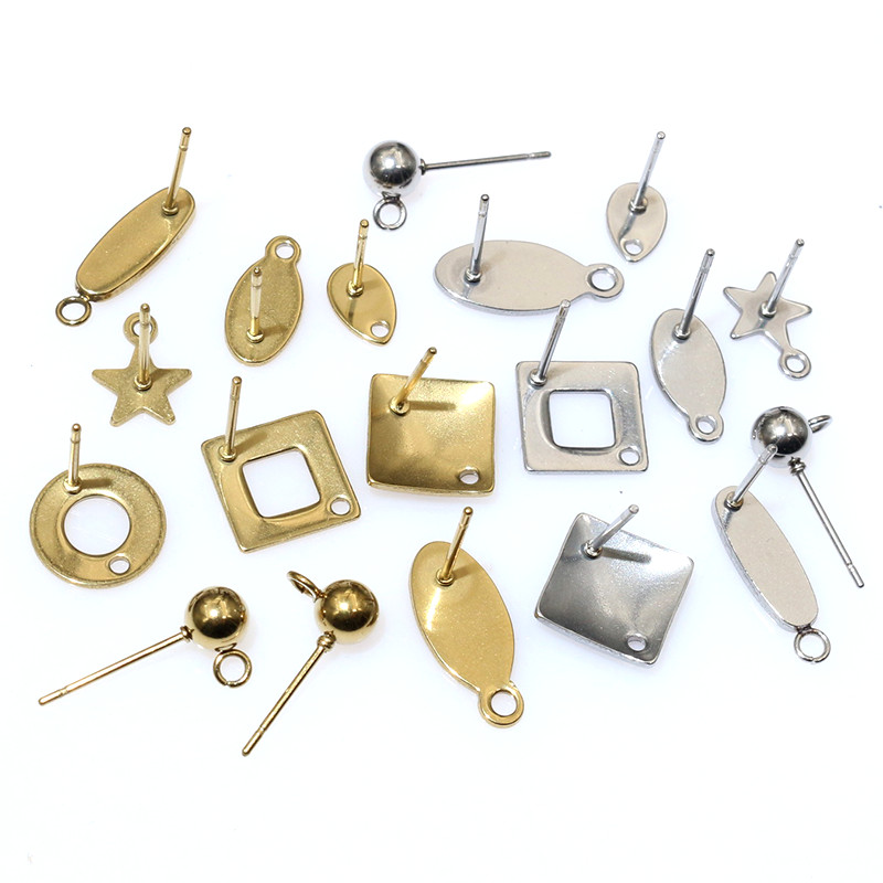 Art Craft Diy - 20 Buah Anting-Anting Kerajinan Baja Tahan