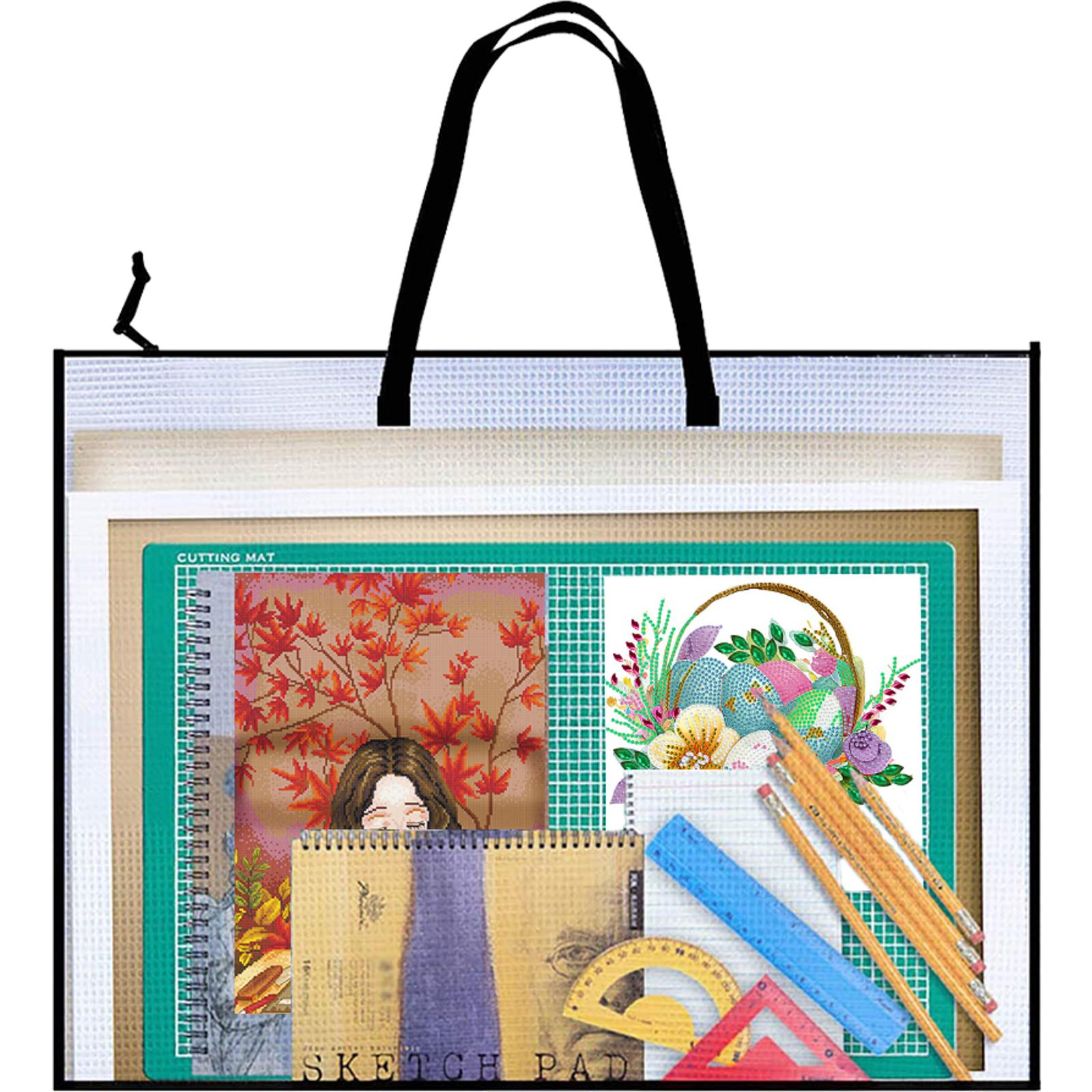 Art Portfolio Bag - Tas Portofolio Seni 90x58.5cm Tas Penyimpanan