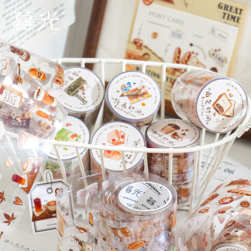 Pita Washi PET Motif Makanan K - Art Craft Bakery ulasan dan harga