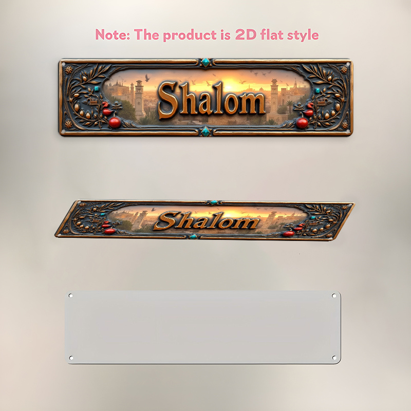 CIFBUY Vintage Shalom Hebrew A - Art & Craft Hari Raya ulasan dan harga