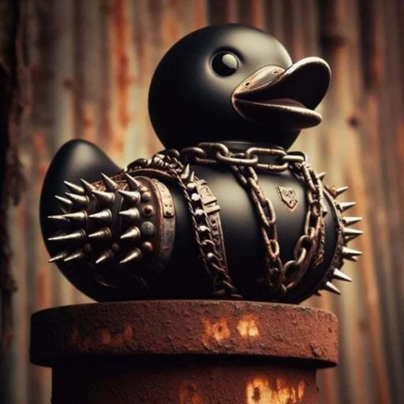 Patung mobil bebek kematian or - Art Craft Duck ulasan dan harga