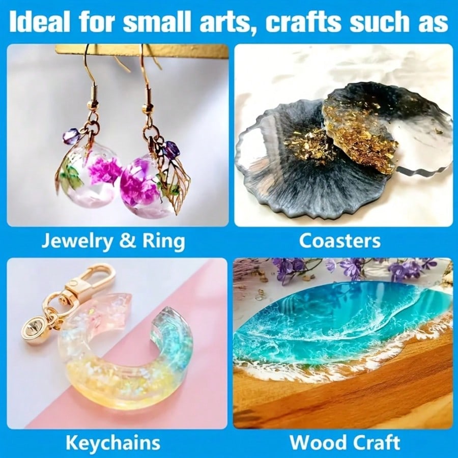 Resin Epoksi Crystal Clear 1:1 - The Art And Craft Of Jewelry ulasan dan harga
