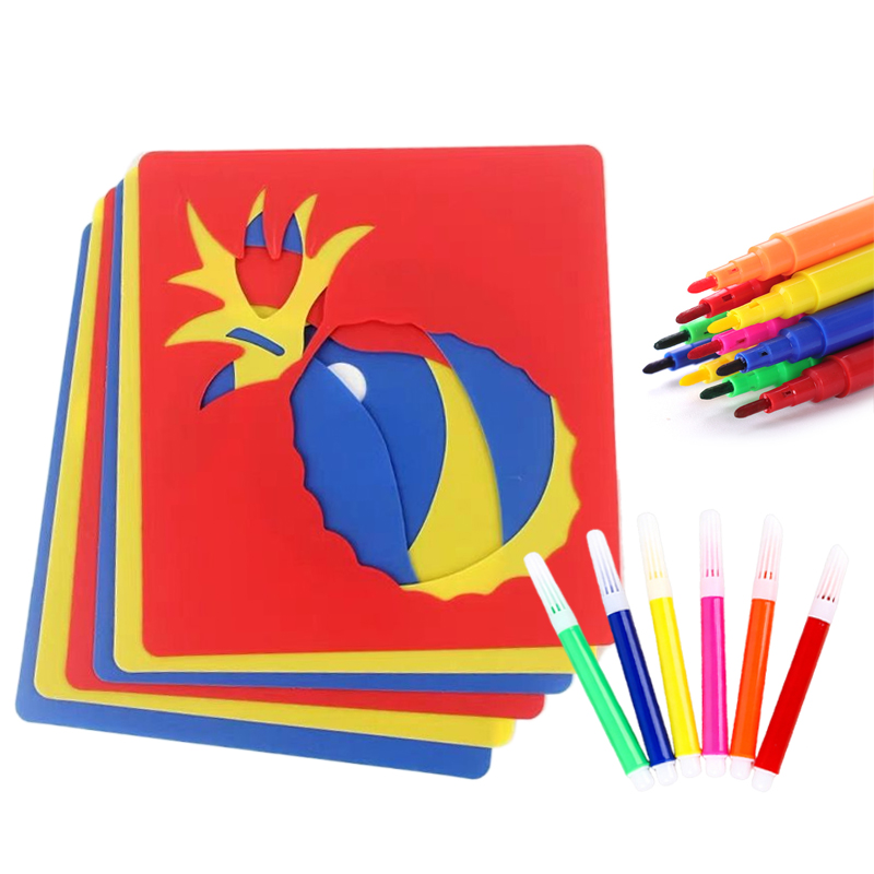 10/20 Buah Templat Lukisan Ste - Art Craft Diy ulasan dan harga