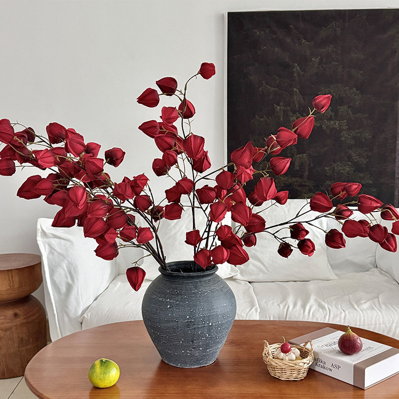 Ranting Bunga Lentera Buatan 1 - Art Craft Vase ulasan dan harga