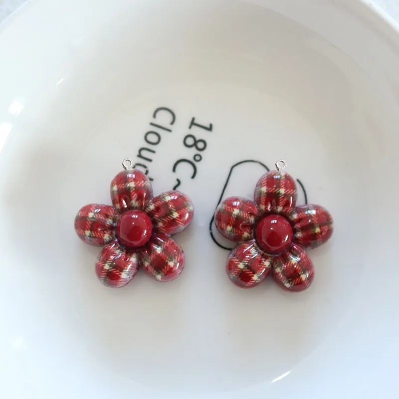 10Pcs Liontin Resin Bunga Mani - The Art And Craft Of Jewelry ulasan dan harga