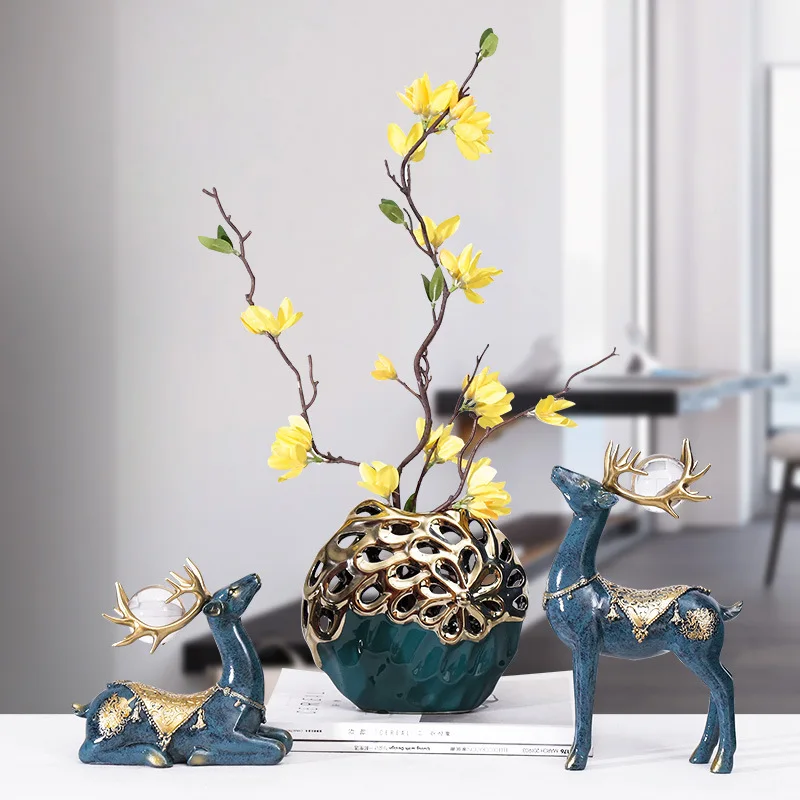 Patung-patung Dekoratif Rumah  - Art Craft Vase ulasan dan harga