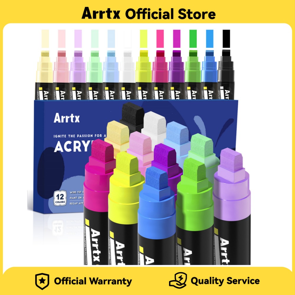 Arrtx Spidol Jumbo Akrilik 10M - Art Craft Jumbo ulasan dan harga