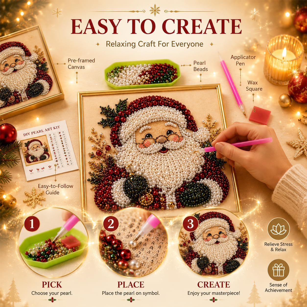 Kit Seni Lukisan Mutiara Berli - Art Craft Things ulasan dan harga