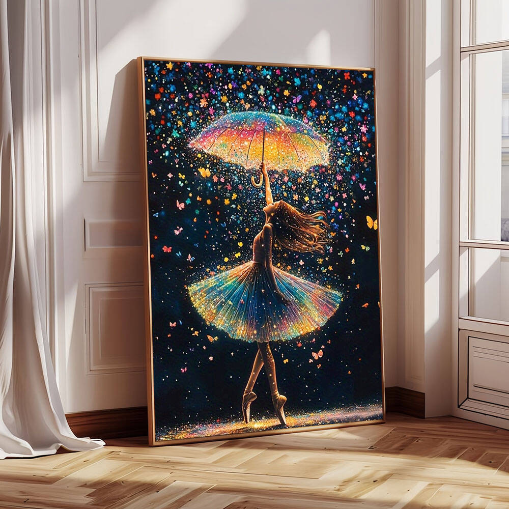 EverShine 5D lukisan Berlian A - Art Craft Umbrella ulasan dan harga