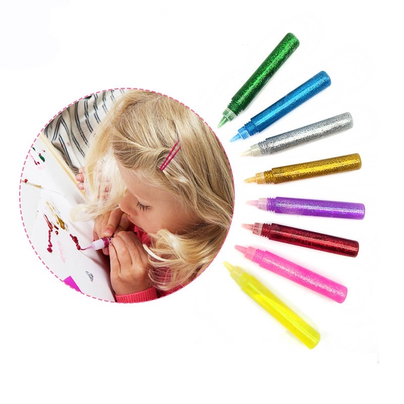 1 Buah Bubuk Kilau Gambar Berw - Art Craft For 3 Year Old ulasan dan harga