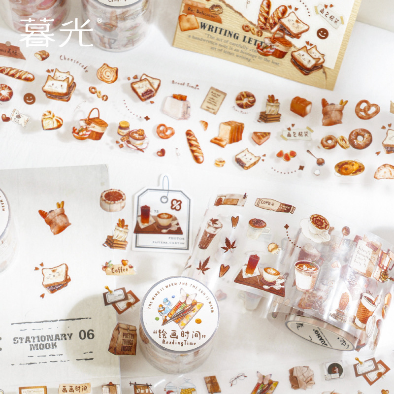 Pita Washi PET Motif Makanan K - Art Craft Bakery ulasan dan harga