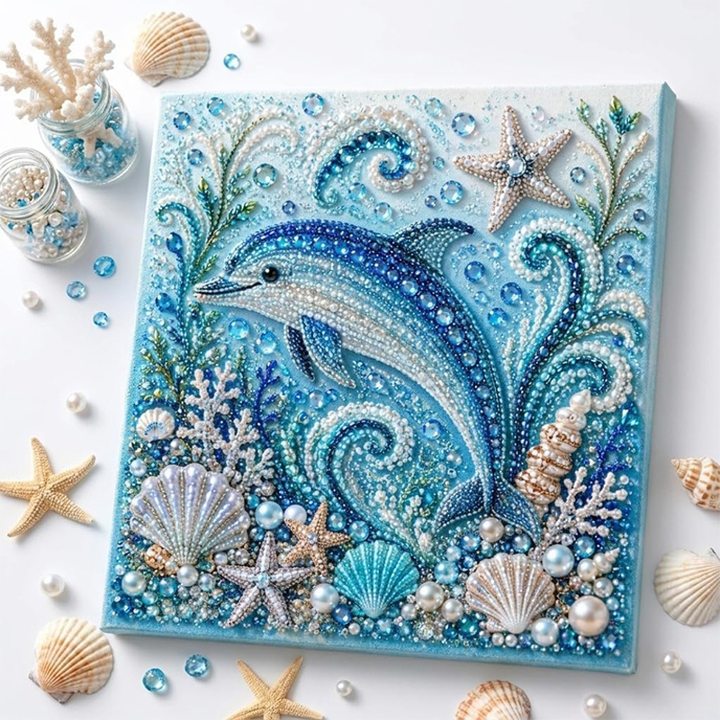 Kit Seni Mutiara Bertema Laut  - Art Craft Things ulasan dan harga