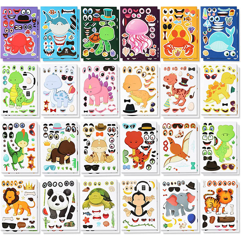 12/24 lembar membuat wajah sti - Art Craft Zoo ulasan dan harga