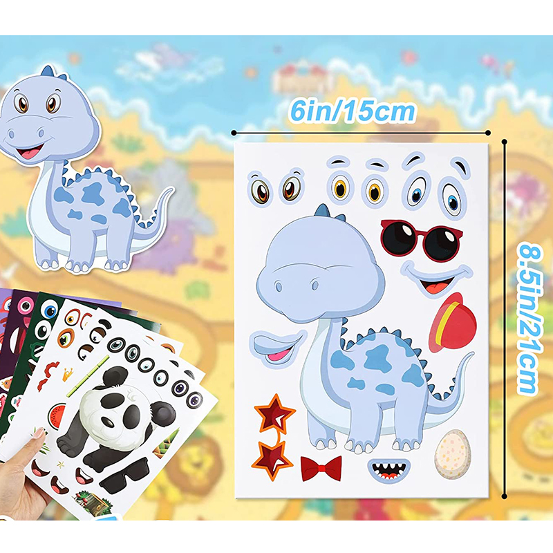 12/24 lembar membuat wajah sti - Art Craft Zoo ulasan dan harga