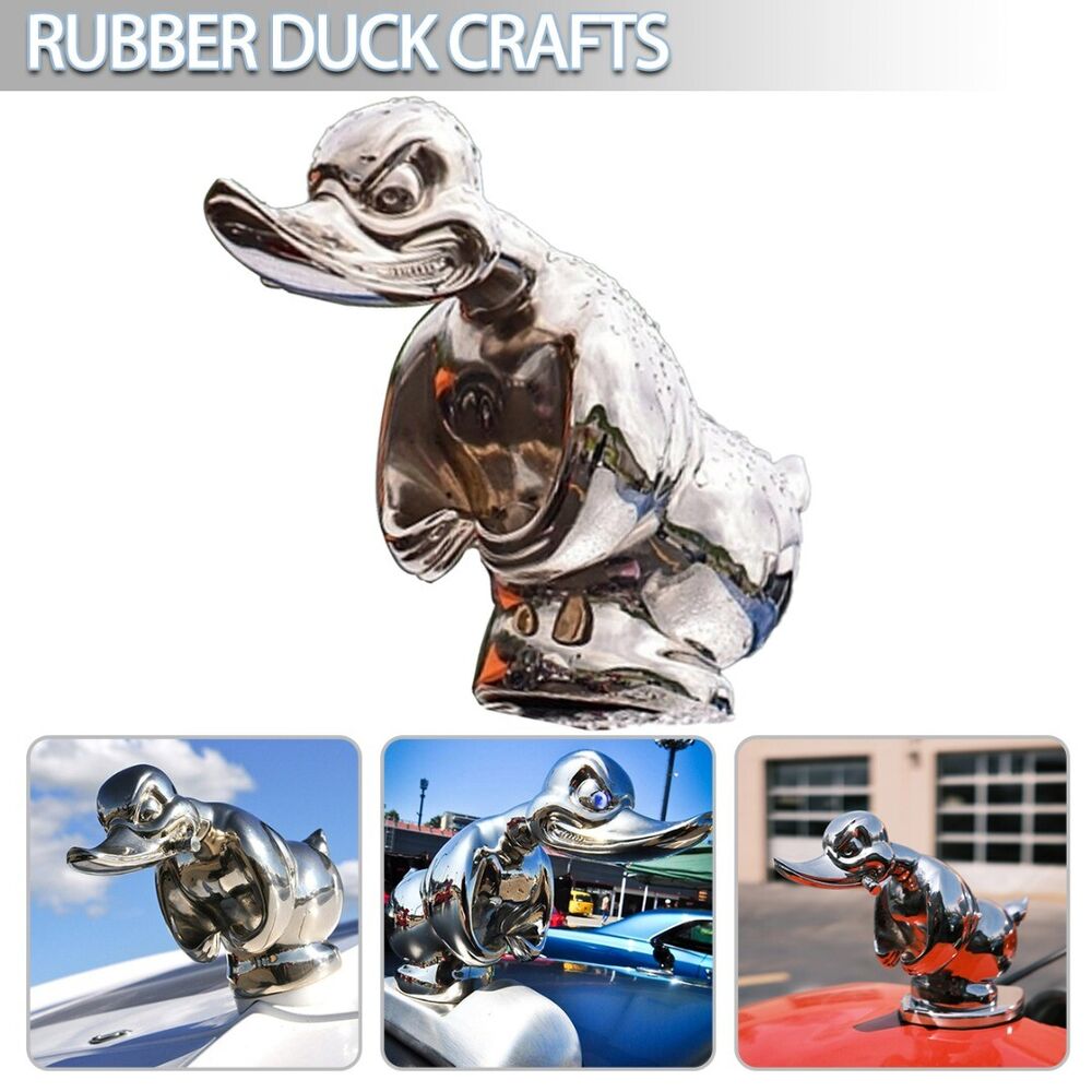 Hood bebek marah ornamen depan - Art Craft Duck ulasan dan harga