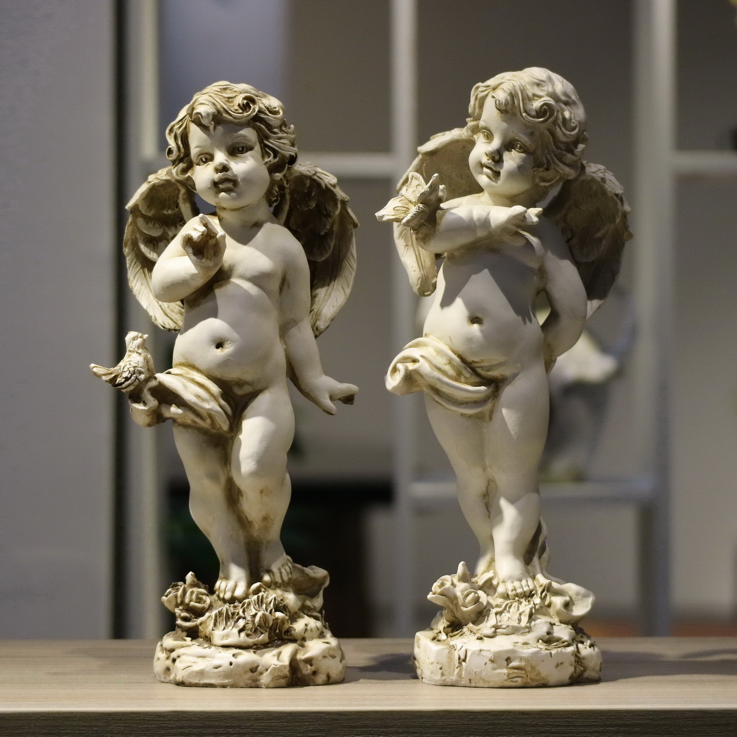 Patung Malaikat Resin Retro 29 - Unique Art Craft ulasan dan harga