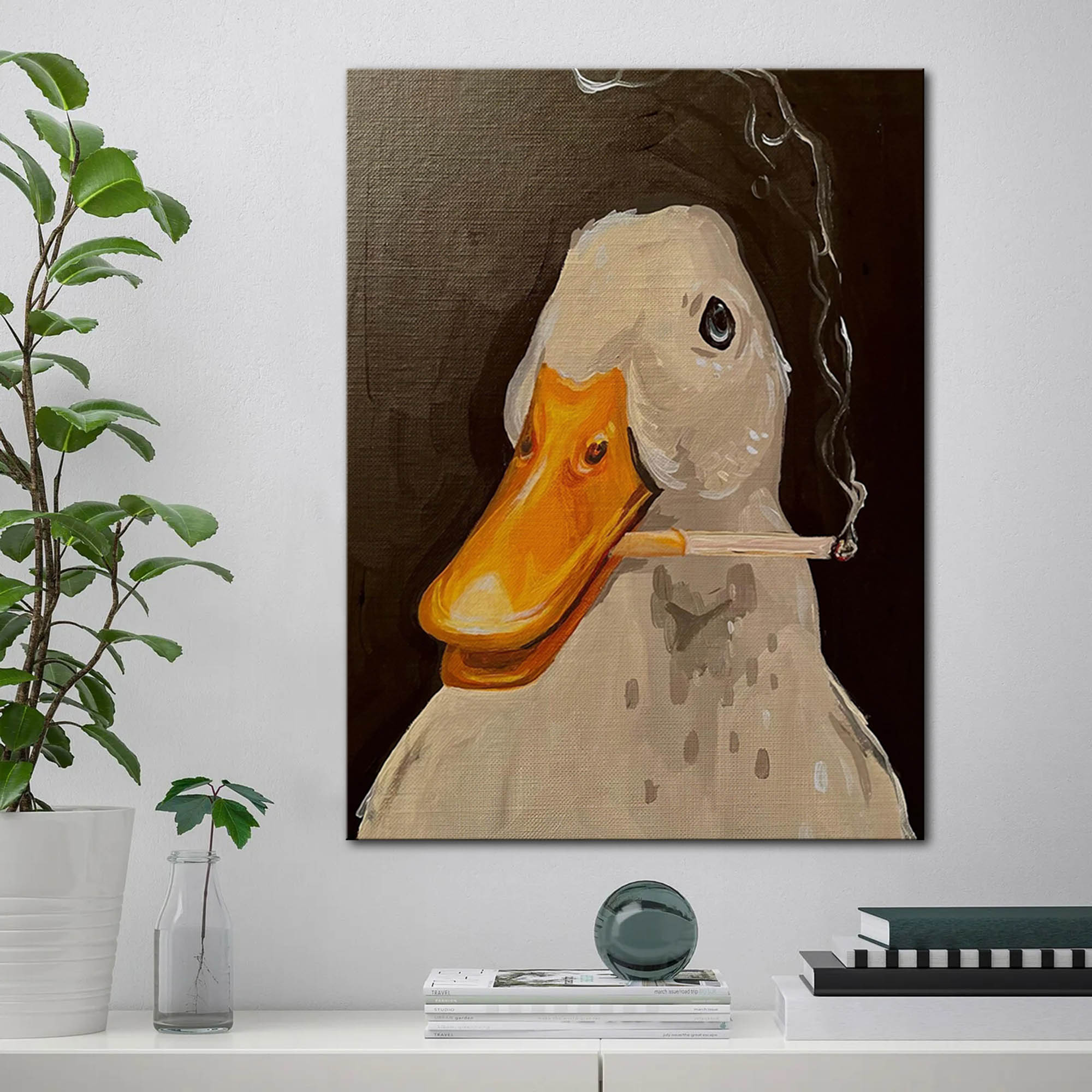 Bebek seru ilustrasi seni dind - Art Craft Duck ulasan dan harga