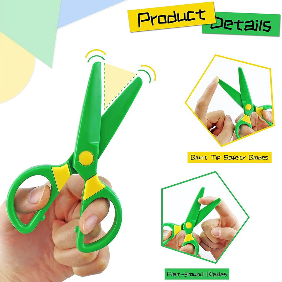 Gunting Plastik Pengaman Ujung - Art Craft For Preschool ulasan dan harga