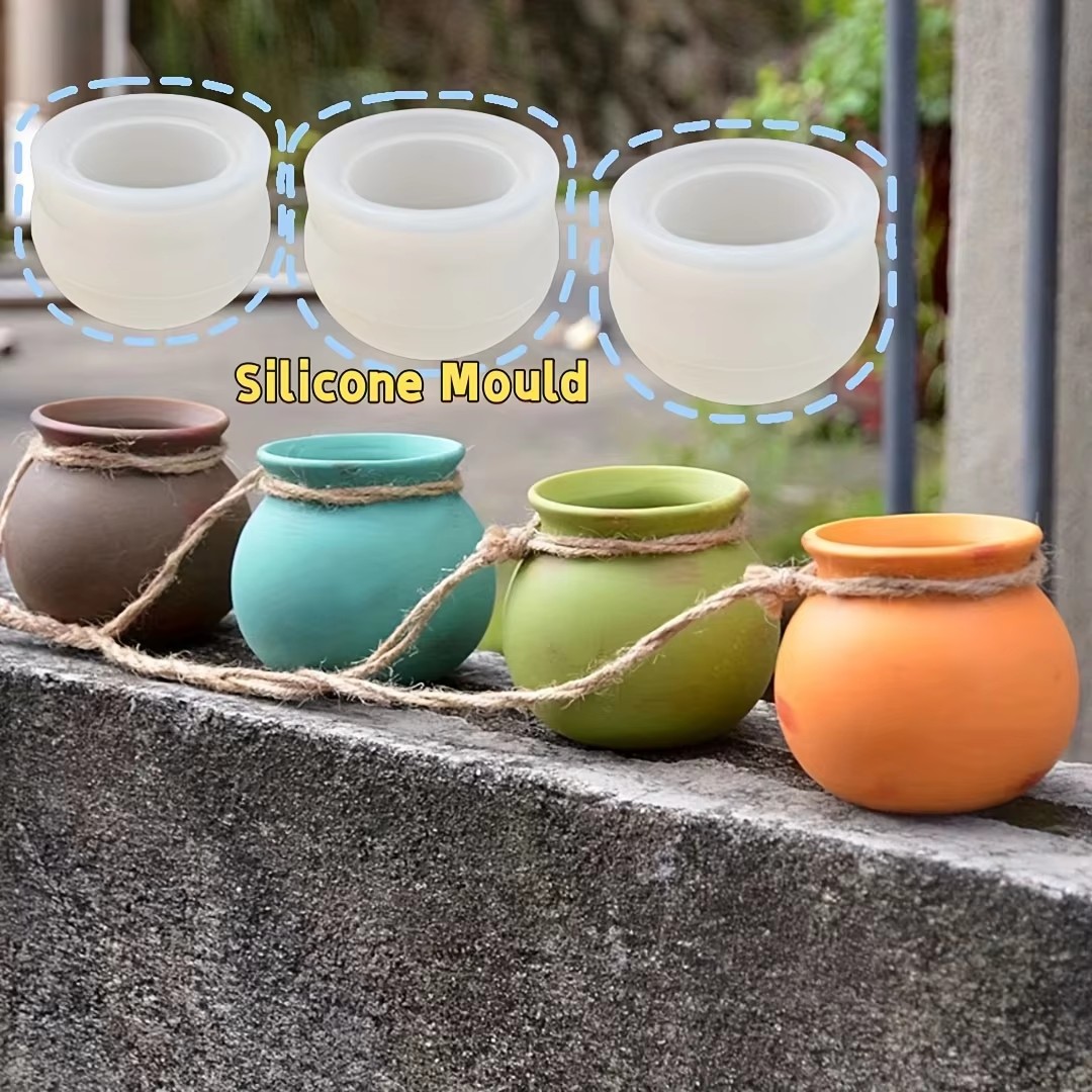 Cetakan Pot Bunga Silikon, Cet - Art Craft Things ulasan dan harga