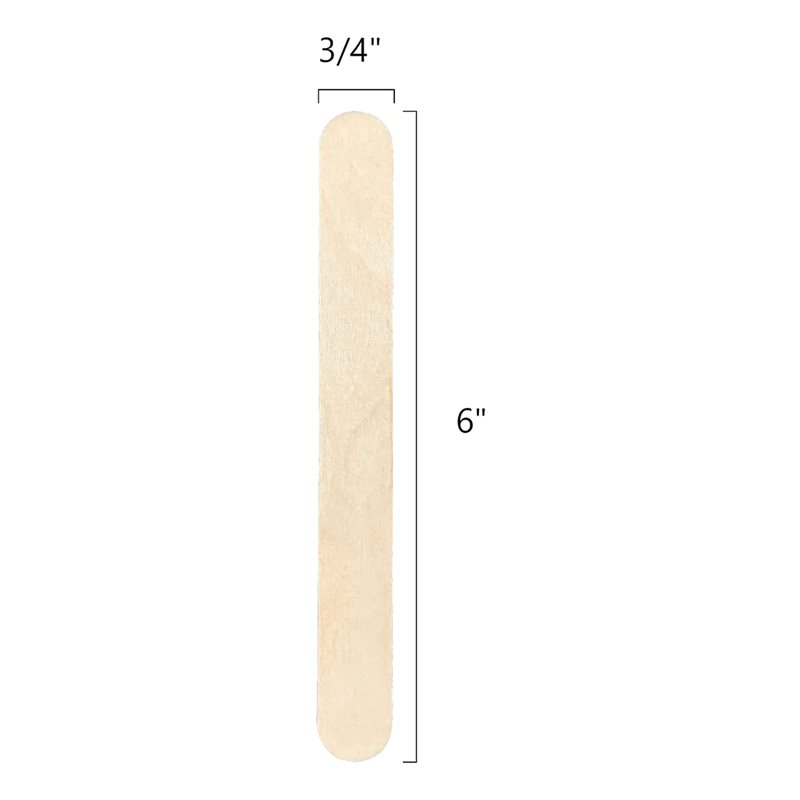 DTA4 500Pcs Stik Kayu untuk Ke - Art Craft Jumbo ulasan dan harga