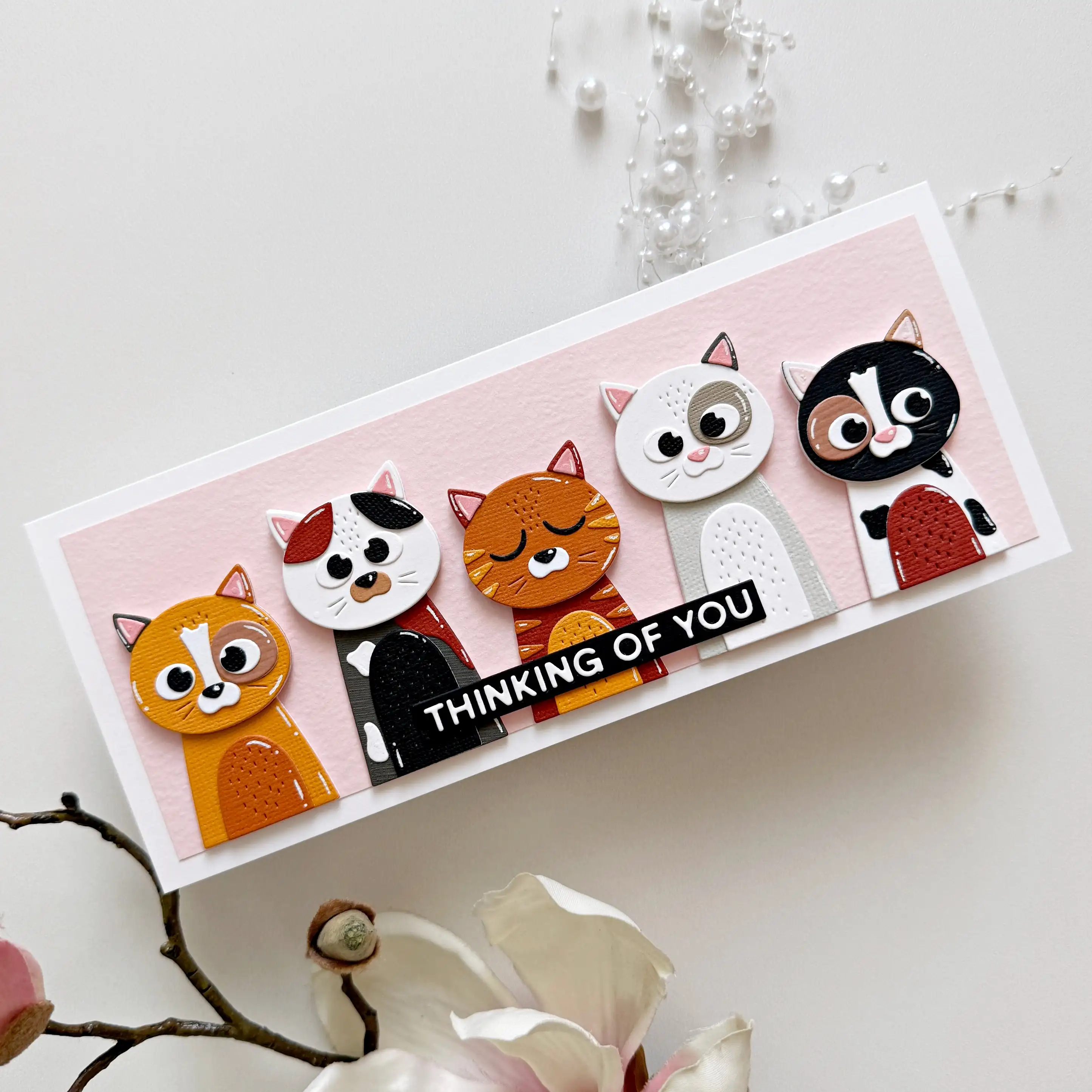 Pemotongan Kucing Burung Hantu - Rubber Stamp Blank ulasan dan harga