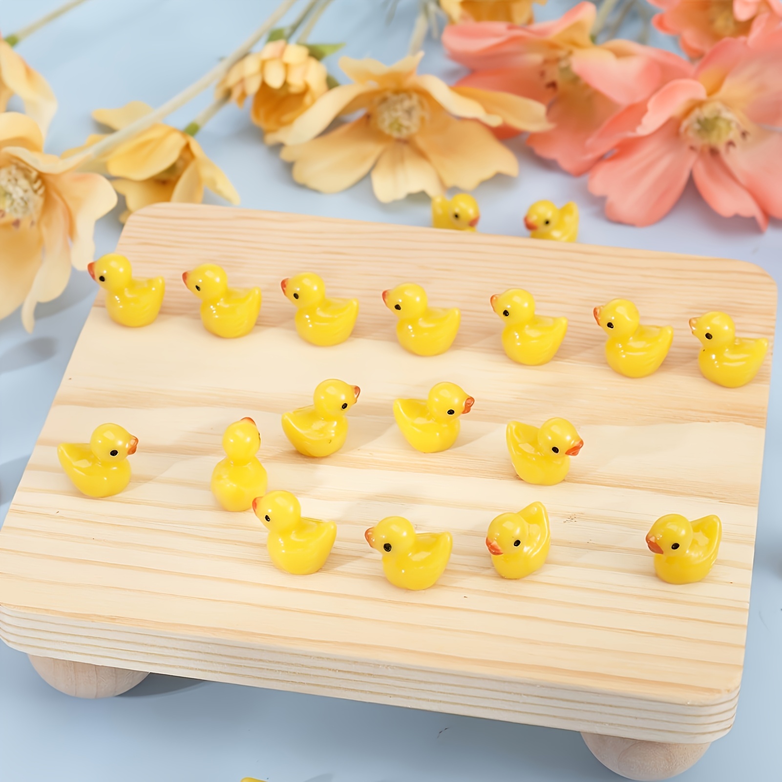 100 Buah Patung Bebek Resin Mi - Art Craft Duck ulasan dan harga