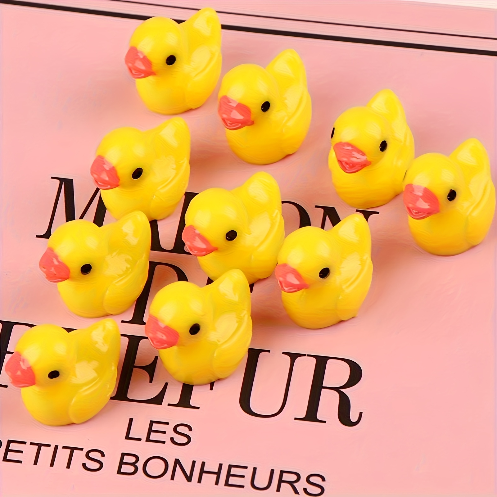 100 Buah Patung Bebek Resin Mi - Art Craft Duck ulasan dan harga