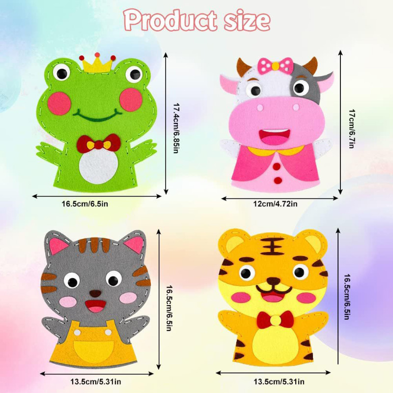 Boneka Tangan Hewan Kartun Luc - Art Craft For 3 Year Old ulasan dan harga