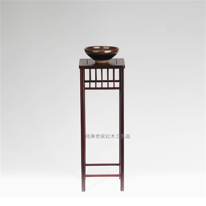 Alas Dekorasi kayu merah, dasa - Art Craft Vase ulasan dan harga