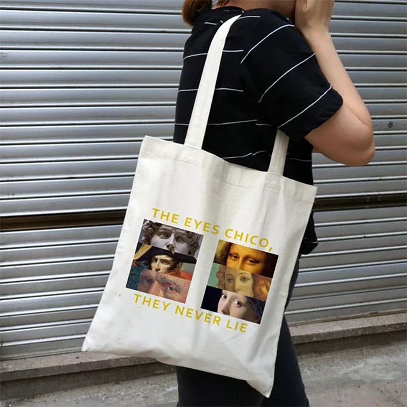 The Eyes Chico Van Gogh tas be - Art Portfolio Bag ulasan dan harga