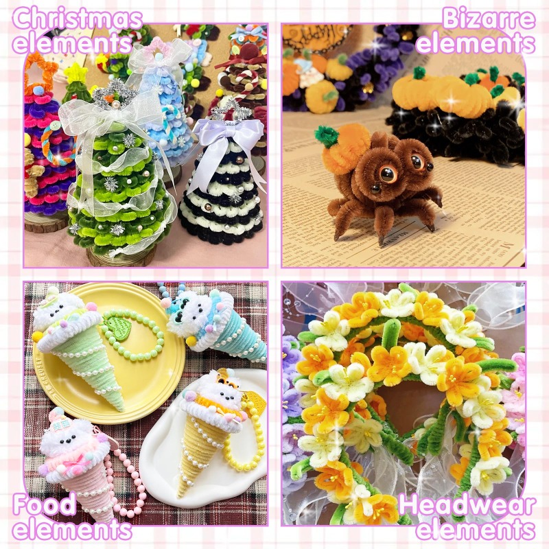 Pembersih Pipa Chenille Stems  - Art Craft Jumbo ulasan dan harga