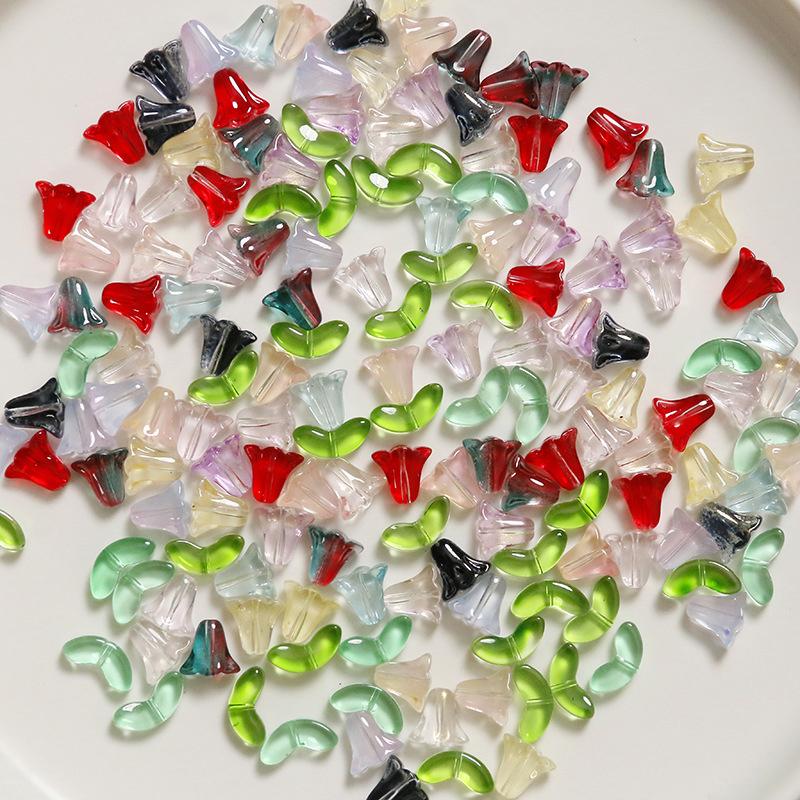 Manik-manik Bunga Lampwork 30P - The Art And Craft Of Jewelry ulasan dan harga