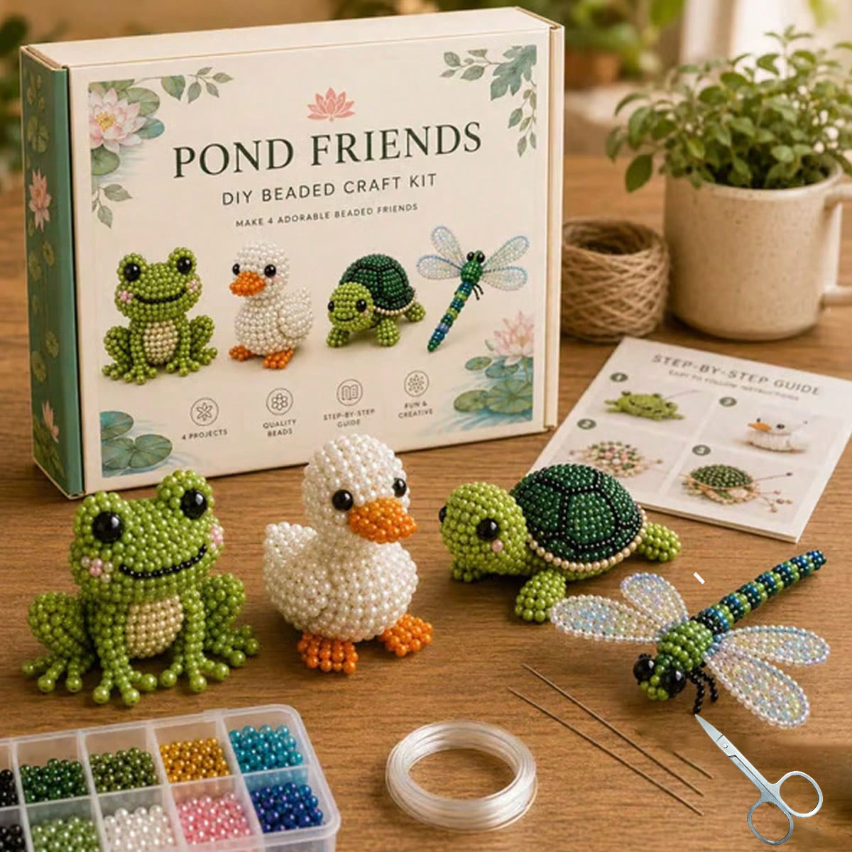 Kit DIY Hewan 3D Mini Berbahan - The Art And Craft Of Jewelry ulasan dan harga