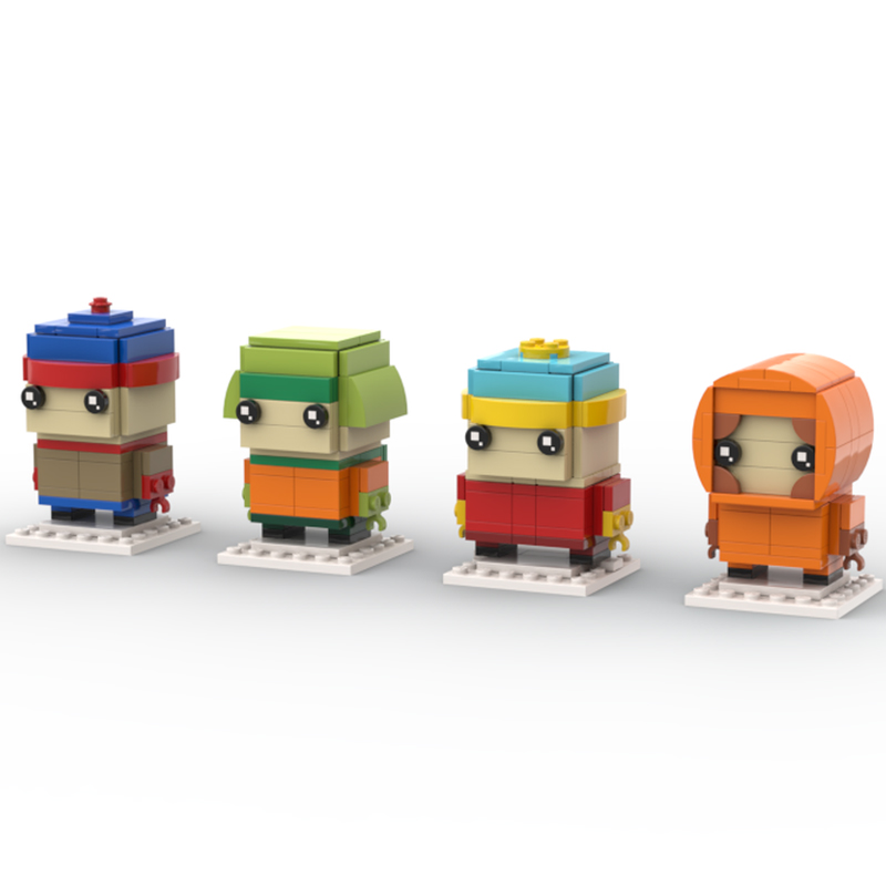 336pcs MOC South Park BrickHea - Art Craft Ideas For Christmas ulasan dan harga