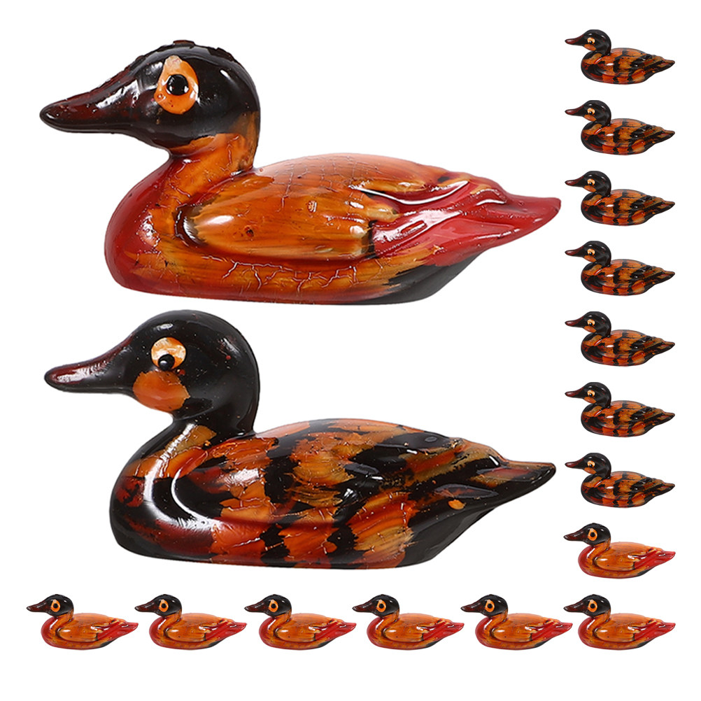 8 Pasang Patung Bebek Mandarin - Art Craft Duck ulasan dan harga