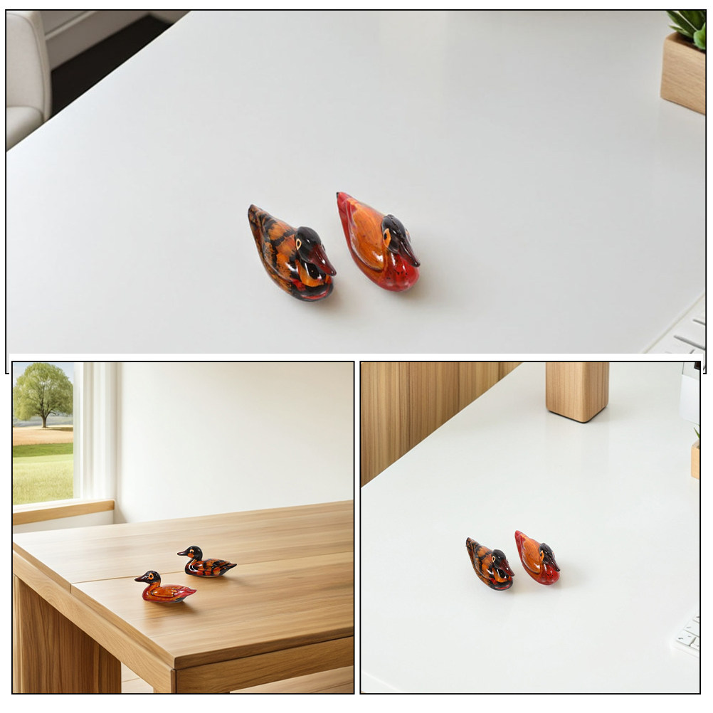 8 Pasang Patung Bebek Mandarin - Art Craft Duck ulasan dan harga
