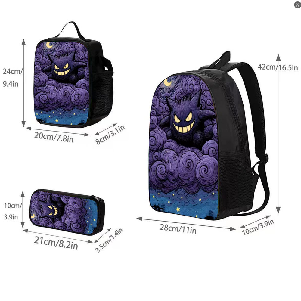 Tas Anak-anak, Pokémon, Gengar - Art Portfolio Bag ulasan dan harga