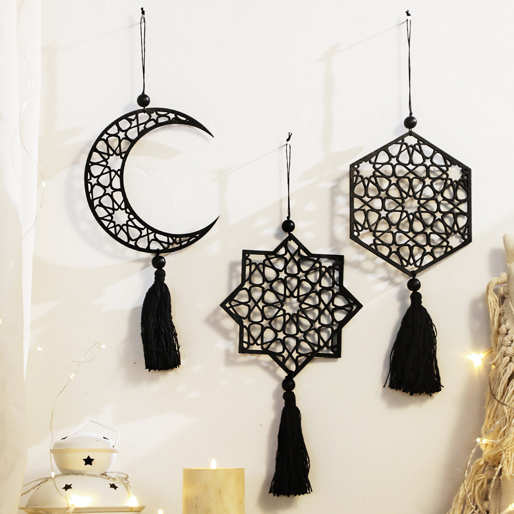 Ornamen Gantung Kerajinan Kayu - Unique Art Craft ulasan dan harga