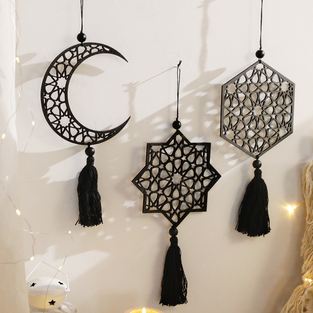 Ornamen Gantung Kerajinan Kayu - Unique Art Craft ulasan dan harga