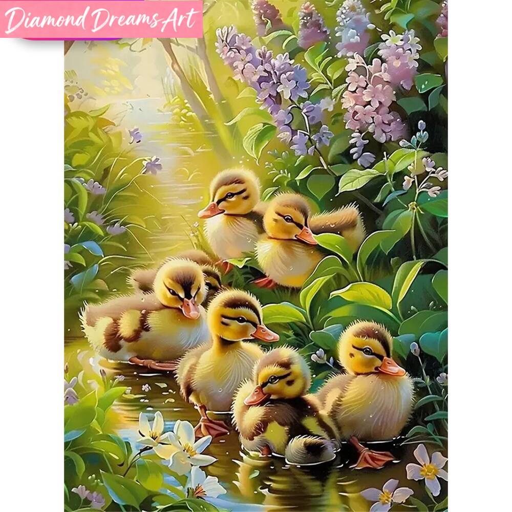 Lukisan Berlian DIY 5D Tanpa B - Art Craft Duck ulasan dan harga