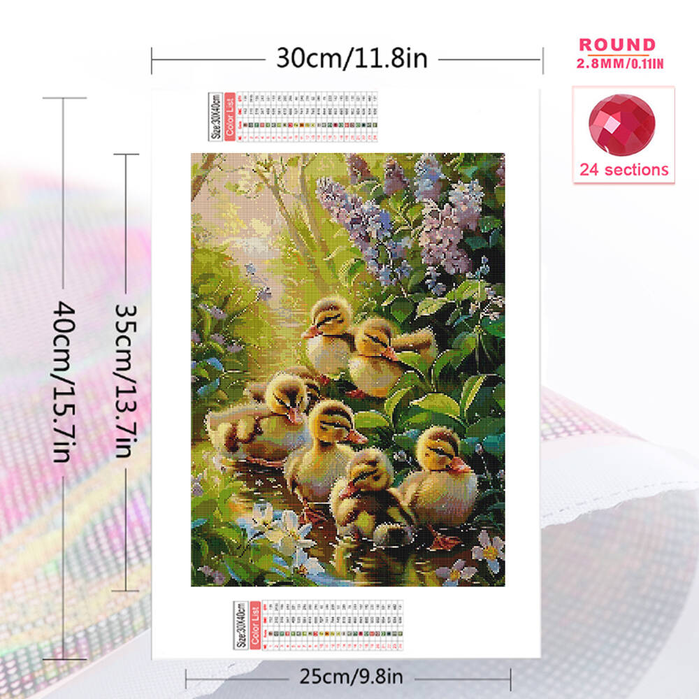 Lukisan Berlian DIY 5D Tanpa B - Art Craft Duck ulasan dan harga
